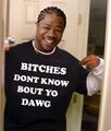 Yo dawg, I heard you like bitches, so we put a bitch in yo dawg, so you can dawg while you bitch!