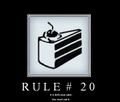 Rule 20... Cake.