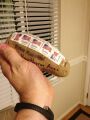 "My brother mailed me a potato."