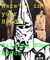 the KKK is in your h00dz lynching your d00dz.