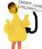 as well as wings, Darky is also the Big Bird of our generation - teaches all the kids how to get into drama-school