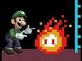 Luigi Lynndies a fireball
