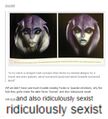 Tumblr faggots sperg out over the fact that the developers designed the characters as male and female and not tri-gendered walrus otherkin from deep space.