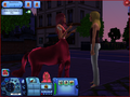 Hitting on girls in The Sims 3.