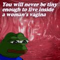 Sad frogs? In my vagina?