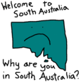 Living in or visiting South Australia automatically makes you sad.