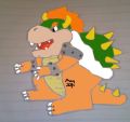 Bowser as seen in Super Paper Mario.