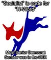 "Socialist" is code for "N-Word", Most Senior Democrat Senator was in the KKK