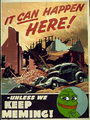 Meme War Propaganda poster