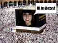 Boxxy followers make their pilgrimage to the Great Boxx itself. You can almost hear the cries of "Behead those who insult Boxxy!" from the fanatics.