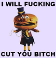 Is Mayor McCheese gonna hafta choke a bitch?