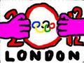 A Goatse-inspired alternative design for the London 2012 Olympics Logo