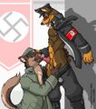 Even the gay furries are Nazis.