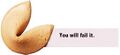 Typical 4chan cookie message