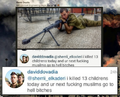 Kike Sniper on Instagram: “i killed 13 childrens today and ur next fucking muslims go to hell bitches”