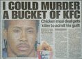 Niggers are KFC buckets' natural predator...