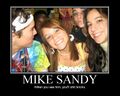 Mike Sandy = bricks shat.