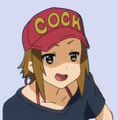 Ritsu gives new meaning to the word "cockhead"