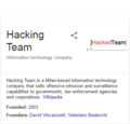 Jewgle using the "Hacked Team" parody logo.