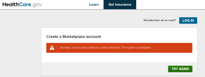 The last thing you will ever see on Healthcare.gov