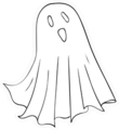 a spooky ghost