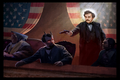 An accurate depiction of Lincoln's assassination