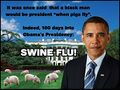 Obama caused swine flu. PROVE ME WRONG
