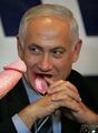 Current Prime Minister Benjamin Netanyahu caught "asking" for American help with Iran.