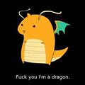 Fuck you, I'm a Dragonite