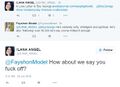 Ilana made a huge deal about Boy George following her on Twitter. lulz