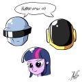 It is a well known fact that Daft Punk are bronies