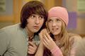 The show's co-stars, Emily Osmentand Mitchel Musso. Emily ain't that bad, actually.