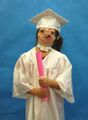 Apparently, passing kindergarten garners all the aplomb of a full graduation ceremony.