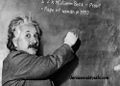 Einstein's prophetic equation foretold the Beck rape saga.