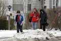 Kids celebrate getting out of school for 2 days.