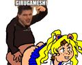 Girugamesh guy gets laid at an animu convention. Note realistic depiction of cosplayer girls.