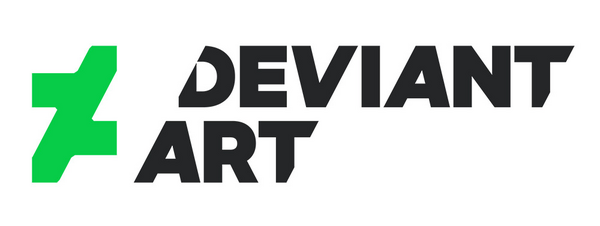 Deviantart's new logo, proudly plagiarized from platzkart.ru; avoid at all costs if your sanity is important to you!