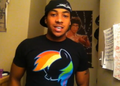 Even black people can be bronies HOLY SHIT! (He's hawt though *wink* *wink*)