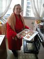 Nazi grandma or metaphor for putting Nazis in the oven?