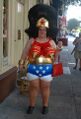 The look most Wonder Woman cosplayers actually achieve.