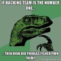 Because Hacking Team isn't the #1, they're the #2