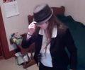 FanFic Critic is fond of wearing a fedora.