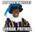 This portrait shows what niggers looked like in the Elizabethan era.
